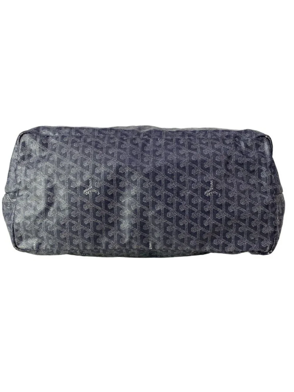 Goyard Tote Saint Louis GM Gray Leather
